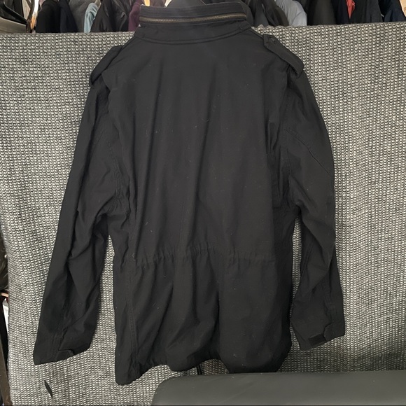 SOLD. HP! Alpha Industries Navy Defender Field Coat with Hood, XL, Brand-new! - Picture 5 of 16